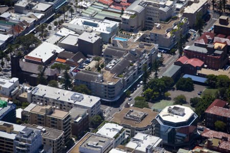 Aerial Image of MANLY CBD