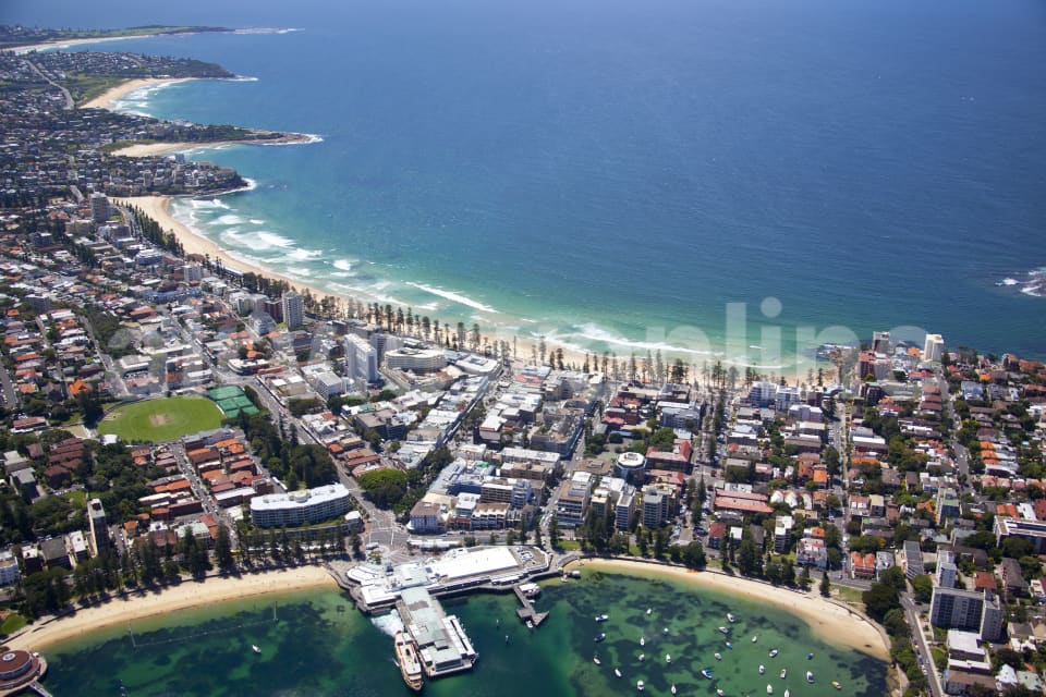 Aerial Image of Manly Corso and CBD