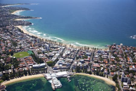 Aerial Image of MANLY CORSO AND CBD