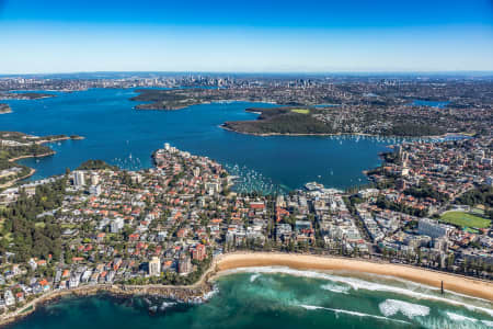 Aerial Image of MANLY