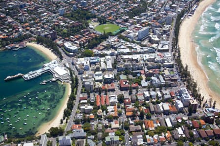 Aerial Image of MANLY PENINSULA AND CBD