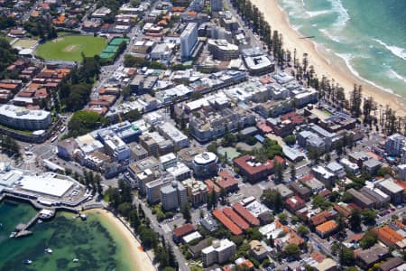 Aerial Image of MANLY CBD & CORSO