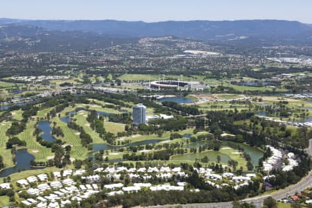 Aerial Image of ROYAL PINES RESORT GOLF COURSE