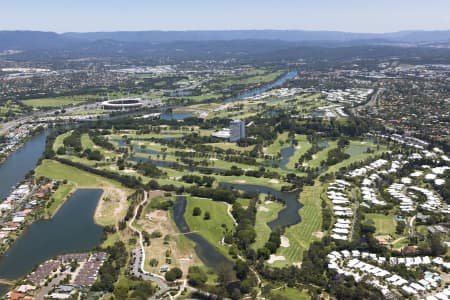 Aerial Image of ROYAL PINES RESORT GOLF COURSE