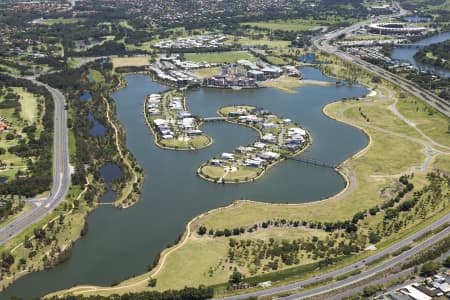 Aerial Image of EMERALD LAKES