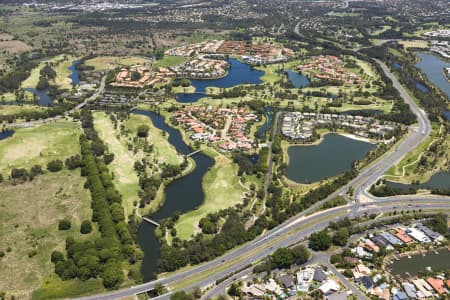 Aerial Image of PALM MEADOWS GOLF COURSE