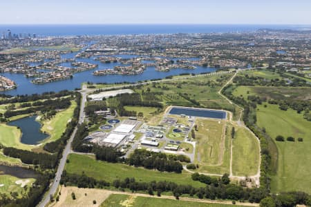 Aerial Image of WASTE WATER TREATMENT PLANT