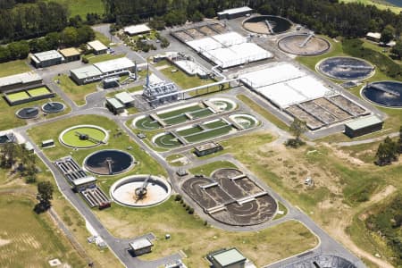 Aerial Image of WASTE WATER TREATMENT PLANT