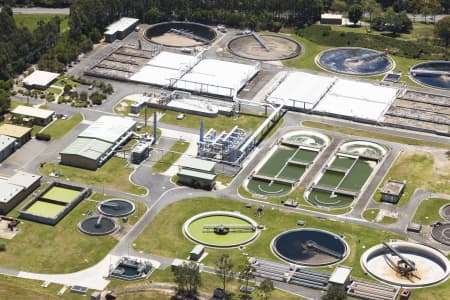 Aerial Image of WASTE WATER TREATMENT PLANT