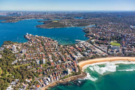 Aerial Image of MANLY