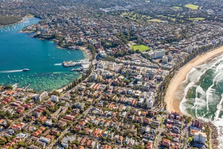 Aerial Image of MANLY