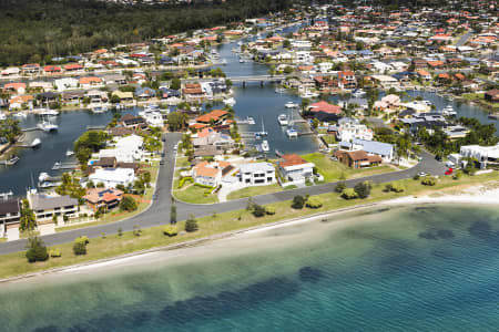 Aerial Image of WATER FRONT PROPERTY HOLLYWELL