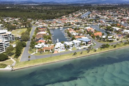 Aerial Image of WATER FRONT PROPERTY HOLLYWELL