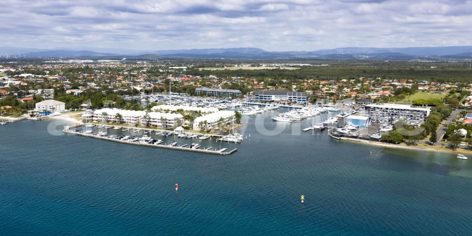 Aerial Image of Runaway Bay Marina