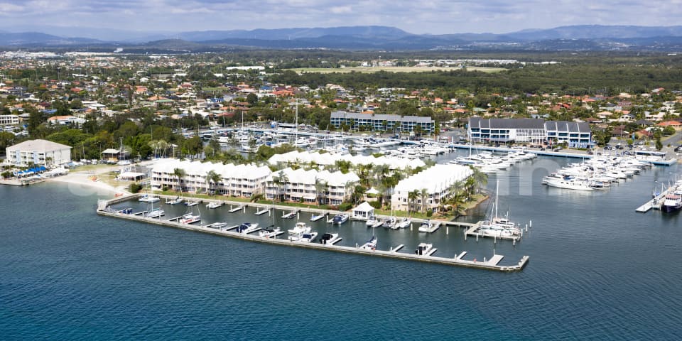 Aerial Image of Runaway Bay Marina