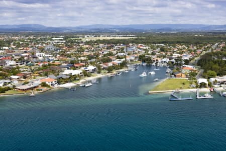 Aerial Image of WATER FRONT PROPERTY RUNAWAY BAY