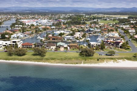 Aerial Image of WATER FRONT PROPERTY RUNAWAY BAY