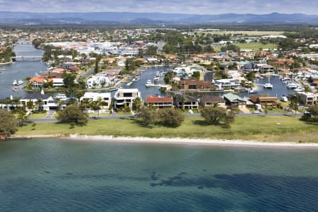 Aerial Image of WATER FRONT PROPERTY RUNAWAY BAY