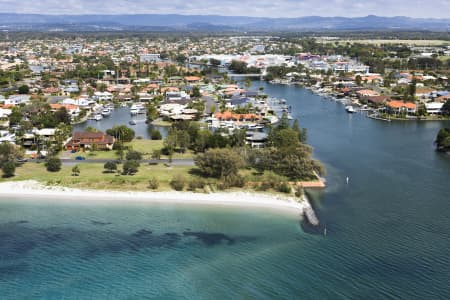 Aerial Image of WATER FRONT PROPERTY RUNAWAY BAY