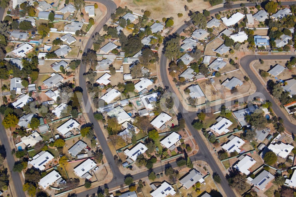 Aerial Image of Carruthers Crescent Alice Springs
