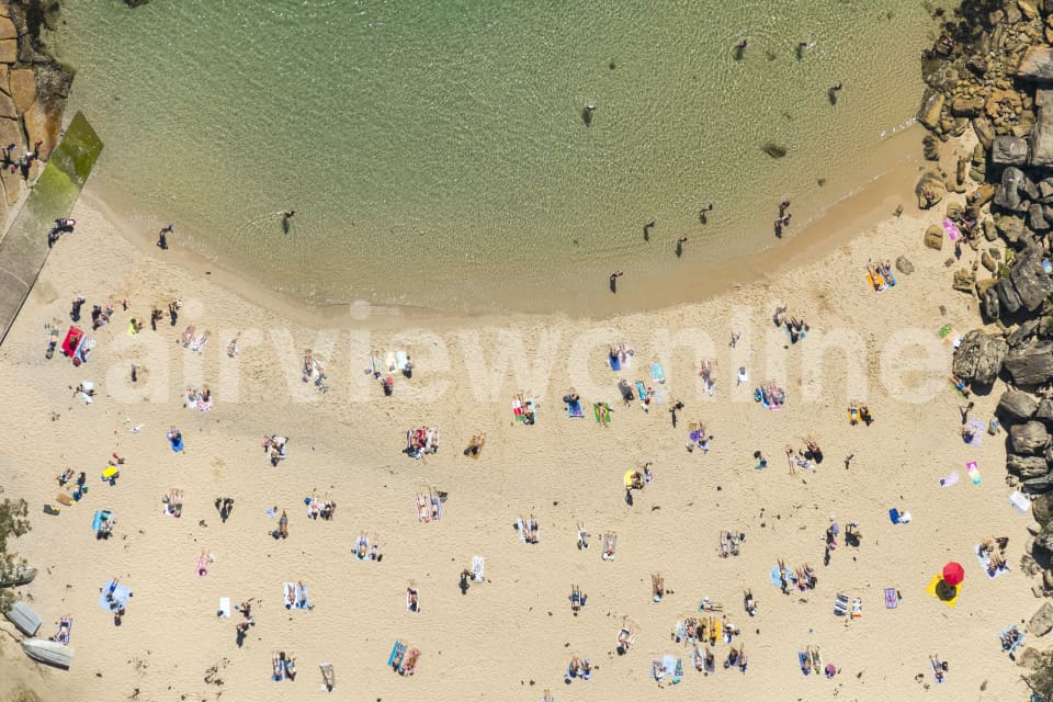 Aerial Image of Shelly Beach Manly