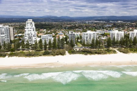 Aerial Image of BURLEIGH HEADS WATER FRONT PROPERTY