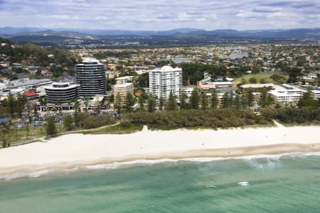 Aerial Image of BURLEIGH HEADS WATER FRONT PROPERTY