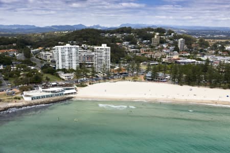 Aerial Image of BURLEIGH HEADS WATER FRONT PROPERTY