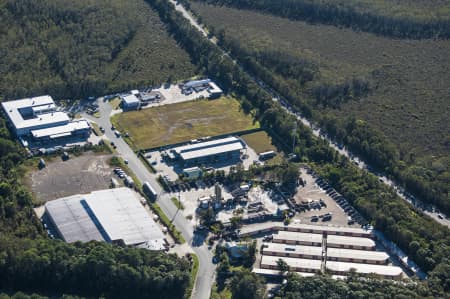 Aerial Image of COOLUM INDUSTRIAL ESTATE