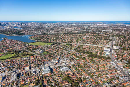 Aerial Image of FIVE DOCK