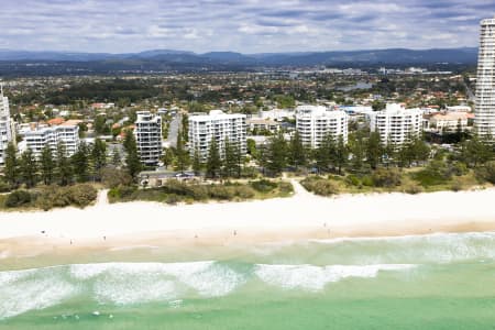 Aerial Image of BURLEIGH HEADS WATER FRONT PROPERTY