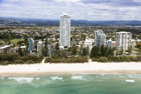 Aerial Image of BURLEIGH HEADS WATER FRONT PROPERTY