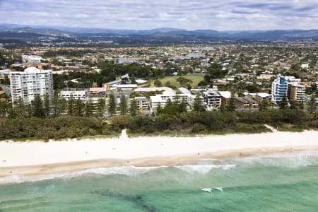 Aerial Image of BURLEIGH HEADS WATER FRONT PROPERTY