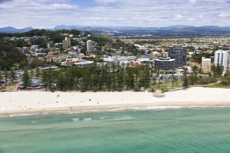 Aerial Image of BURLEIGH HEADS WATER FRONT PROPERTY