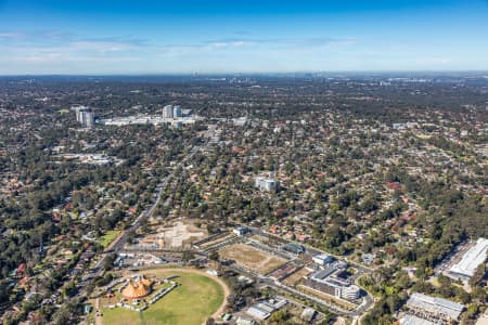 Aerial Image of CASTLE HILL