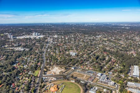 Aerial Image of CASTLE HILL