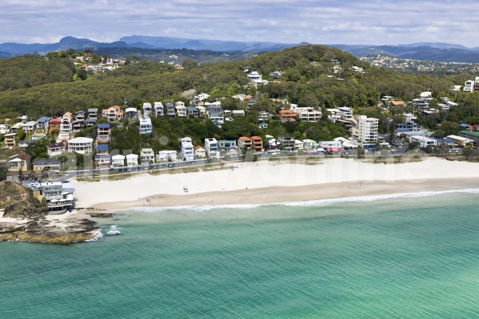 Aerial Image of Currumbin Water Front Property