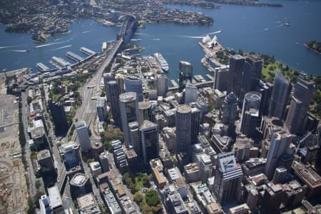 Aerial Image of HUNTER STREET SYDNEY CBD