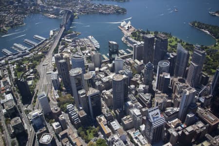 Aerial Image of HUNTER STREET SYDNEY CBD