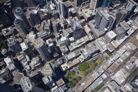 Aerial Image of HUNTER STREET SYDNEY CBD
