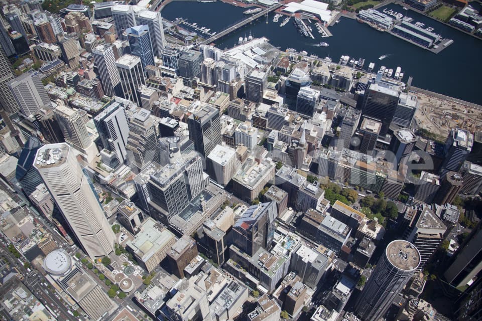 Aerial Image of Hunter Street Sydney CBD