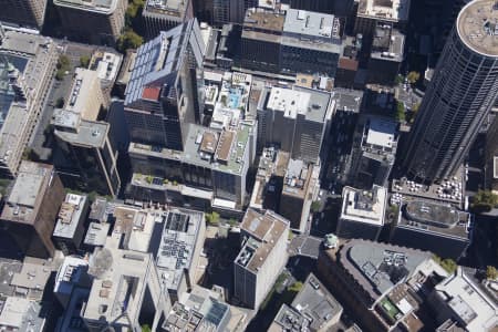 Aerial Image of HUNTER STREET SYDNEY CBD