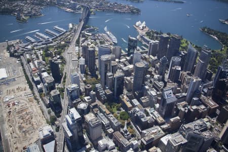 Aerial Image of HUNTER STREET SYDNEY CBD