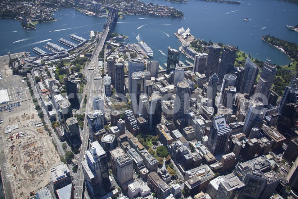 Aerial Image of Hunter Street Sydney CBD