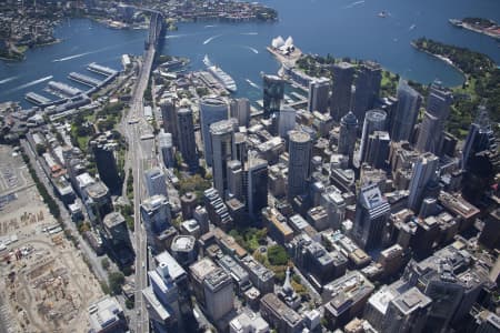 Aerial Image of HUNTER STREET SYDNEY CBD