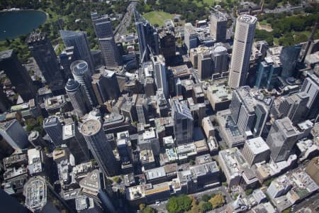 Aerial Image of SYDNEY CBD BUILDINGS