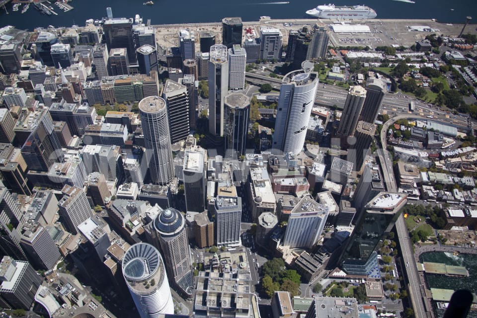 Aerial Image of Sydney & Barangaroo