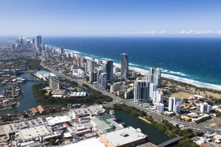 Aerial Image of BROADBEACH CBD