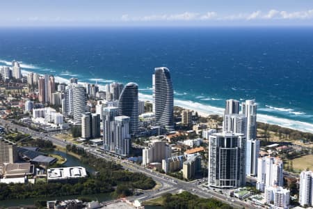 Aerial Image of BROADBEACH CBD