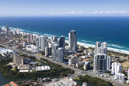 Aerial Image of BROADBEACH CBD